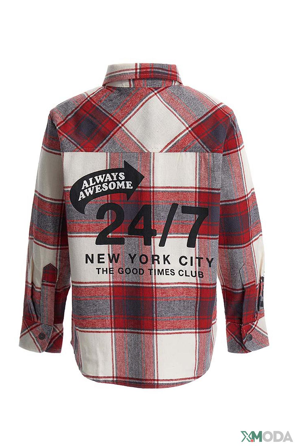 Рубашка Original Marines клетка мультиколор