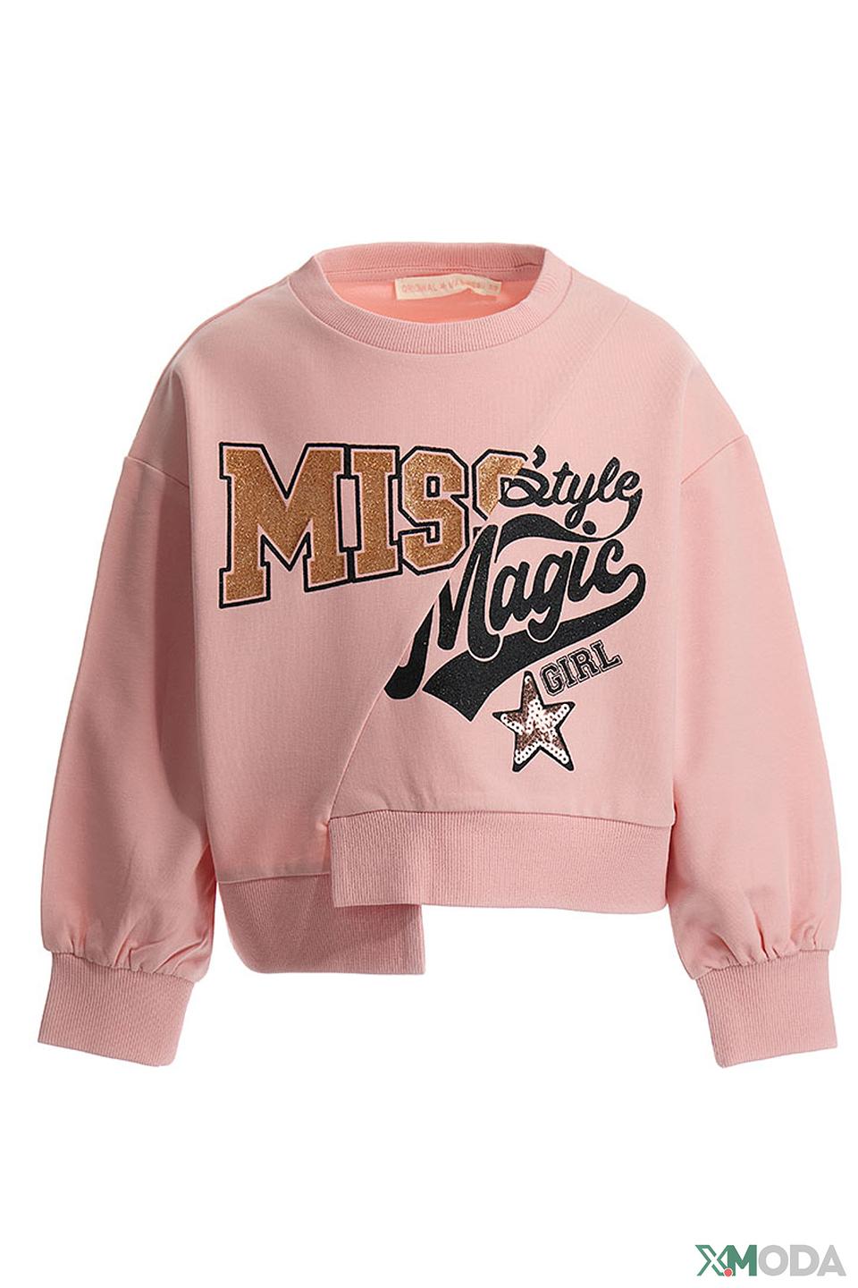 Свитшот Original Marines дев. розовый