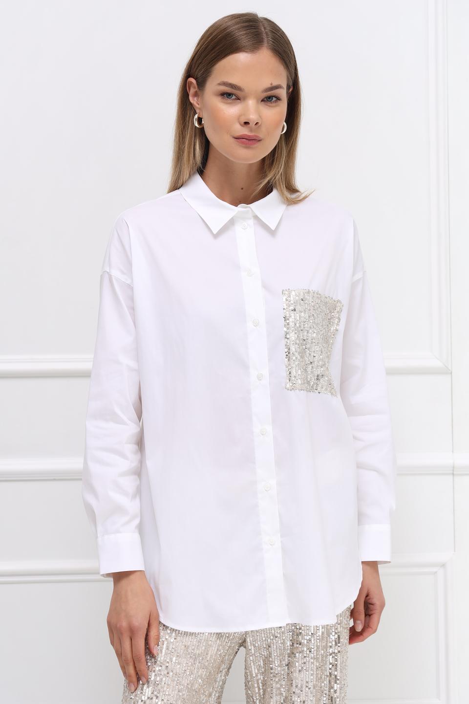 Рубашка Catnoir с пайетками
