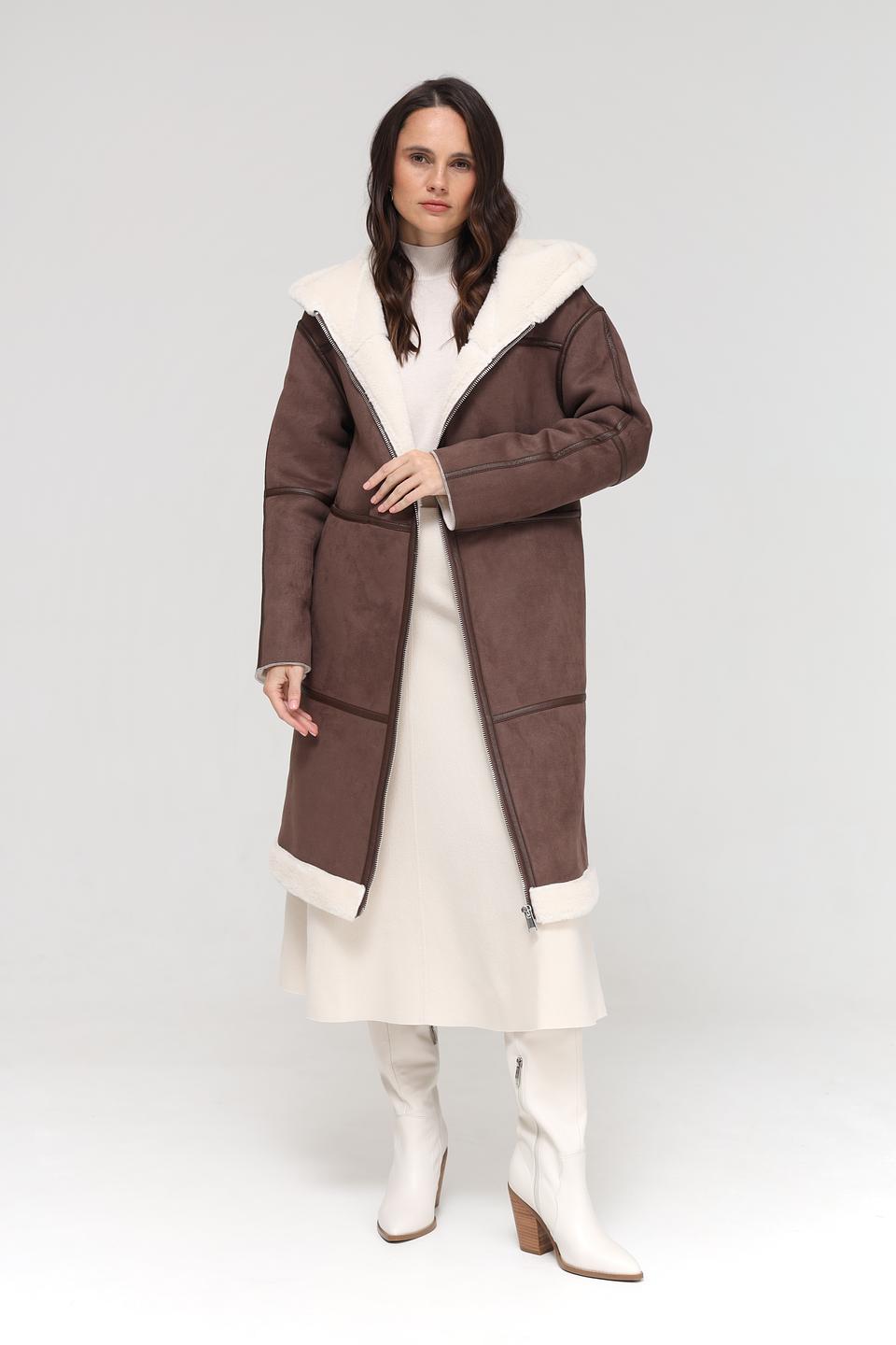 Пальто Electra style дублёнка