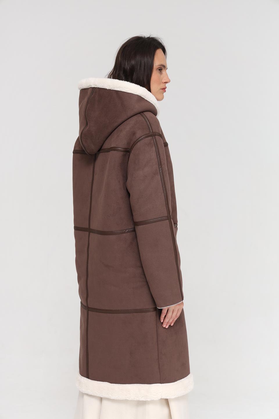 Пальто Electra style дублёнка