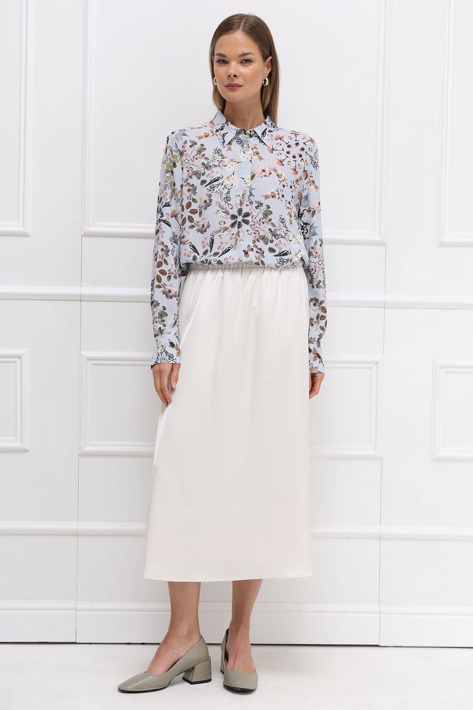 Юбка Catnoir плиссе бежевая