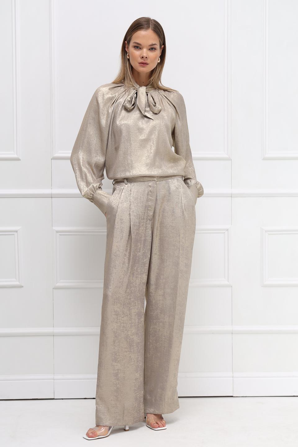 Брюки Taifun золотистый