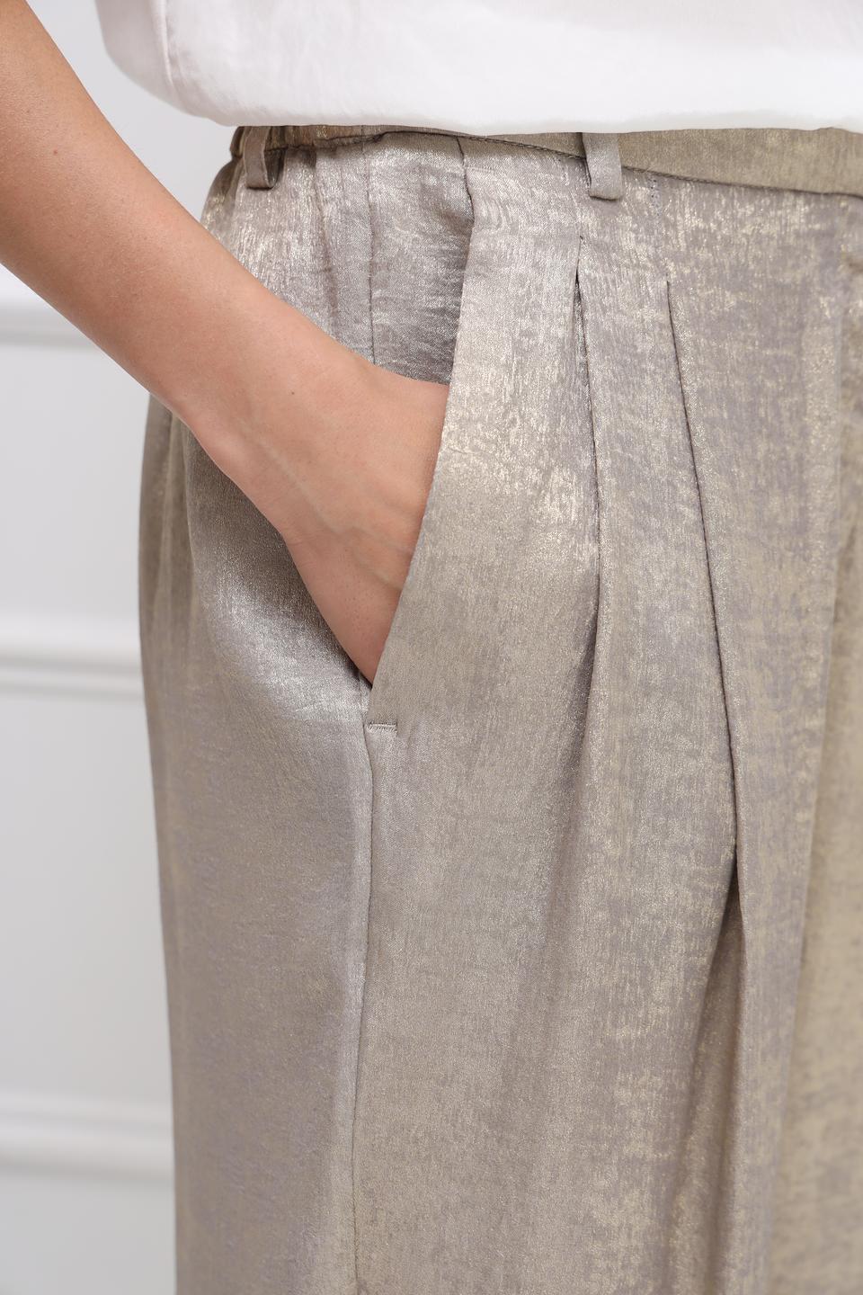 Брюки Taifun золотистый