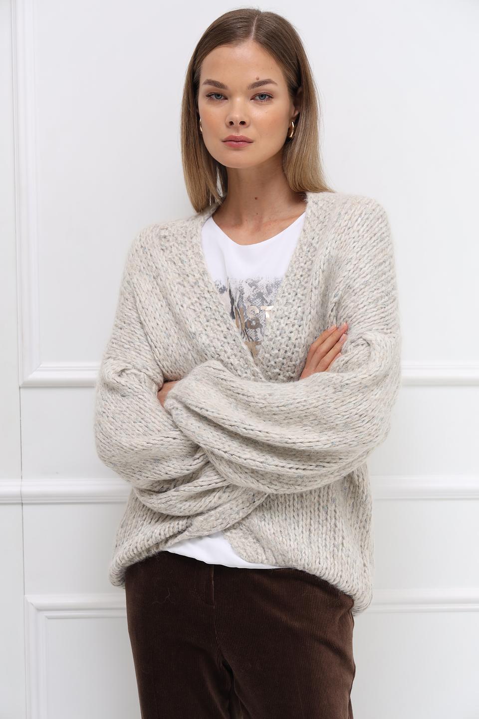 Жакет Catnoir вязаный бежевый