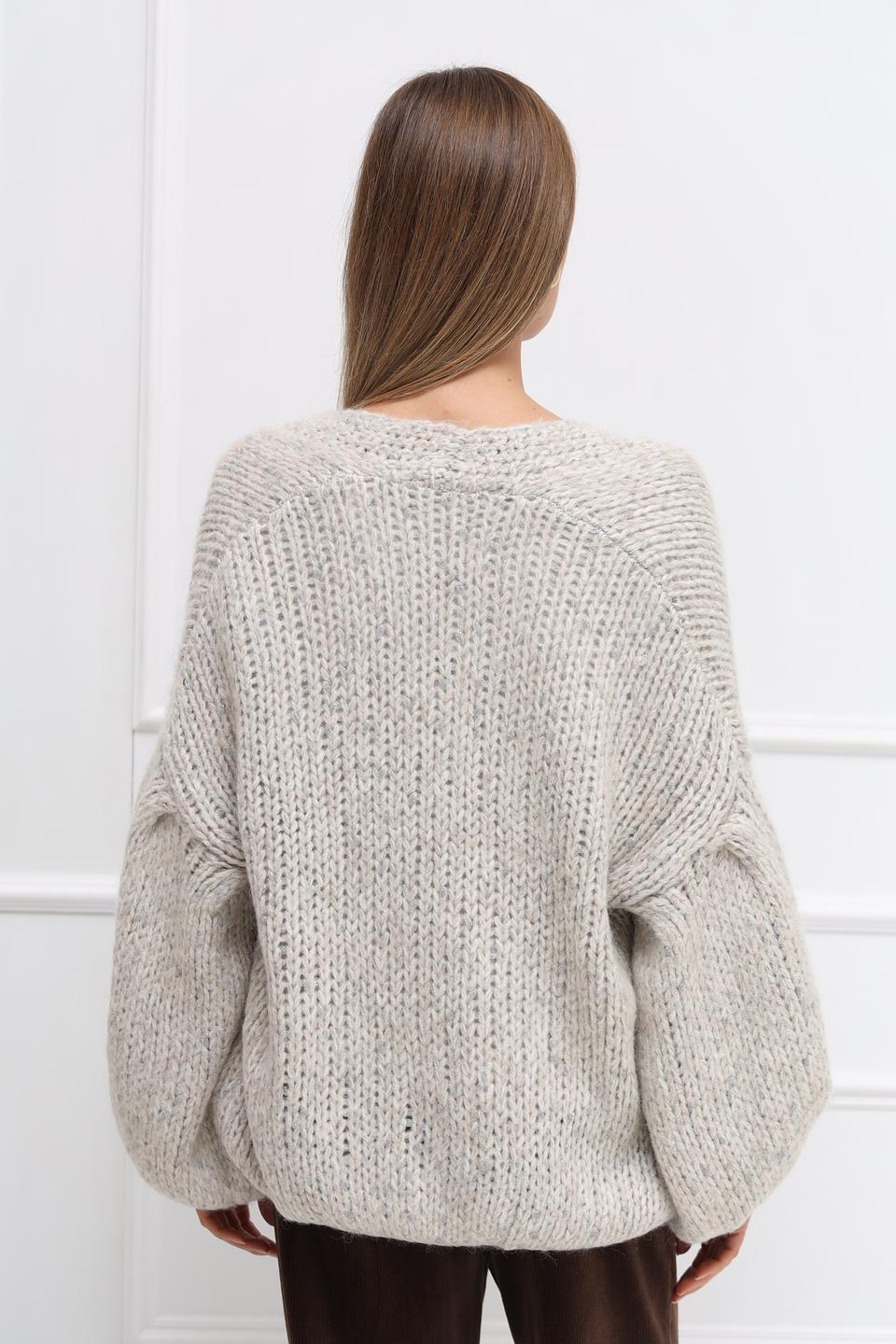 Жакет Catnoir вязаный бежевый