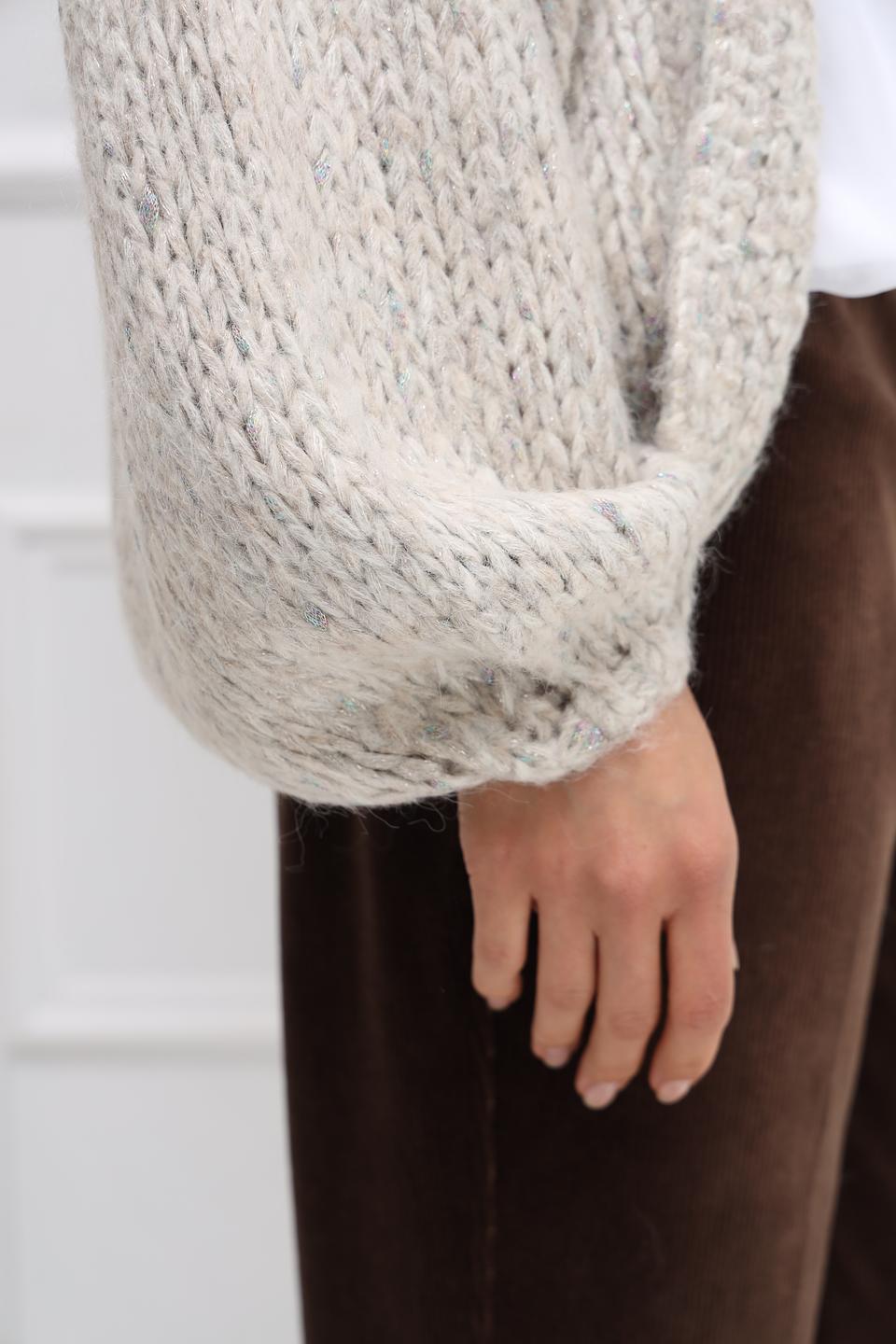 Жакет Catnoir вязаный бежевый