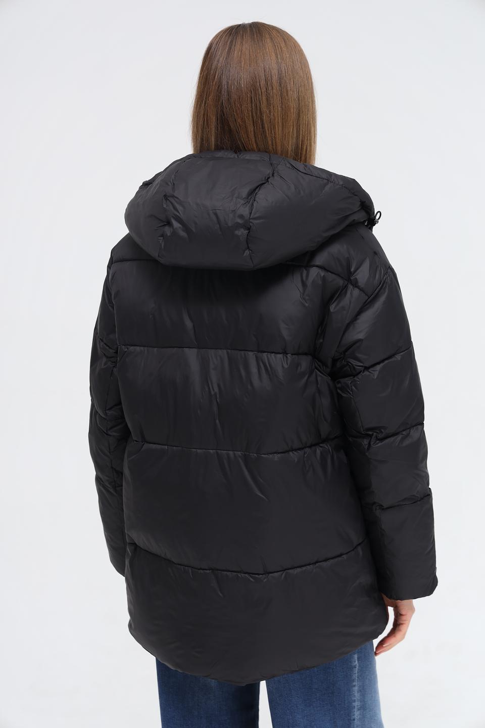 Куртка Beatris чёрная стеганая