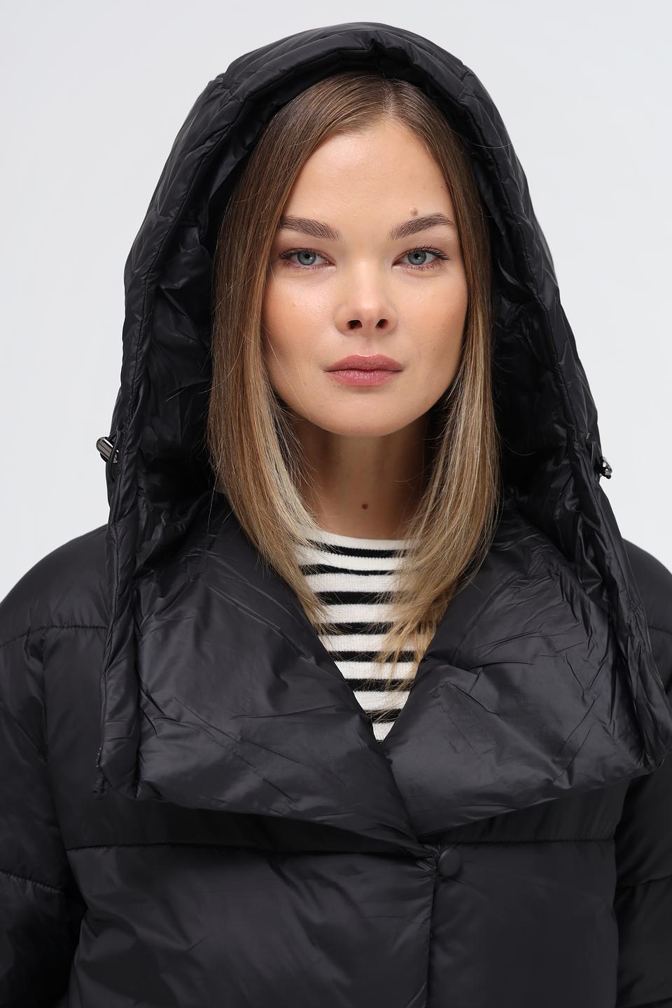 Куртка Beatris чёрная стеганая