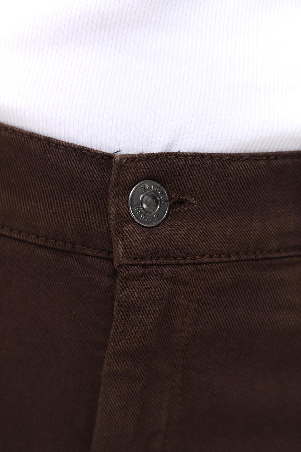 Джинсы Gardeur коричневые прямые