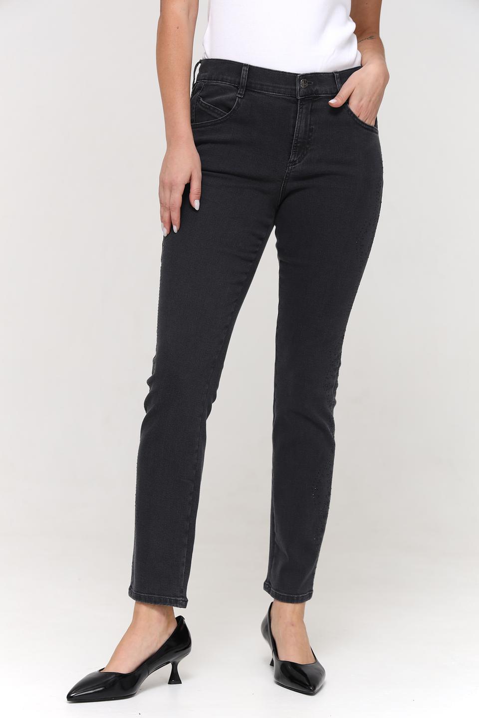 Джинсы Gardeur серые slim fit