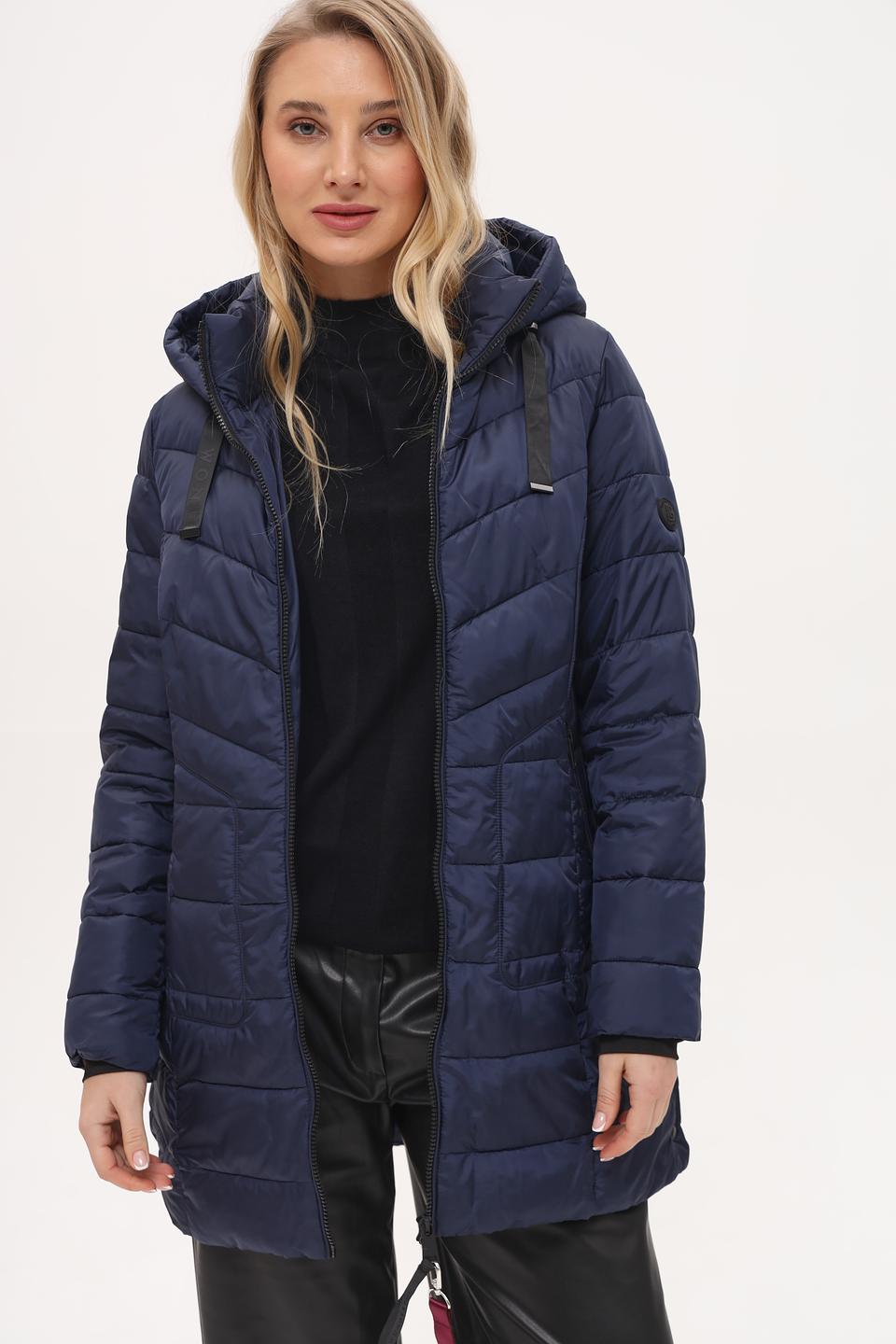 Куртка Lebek стеганая синяя
