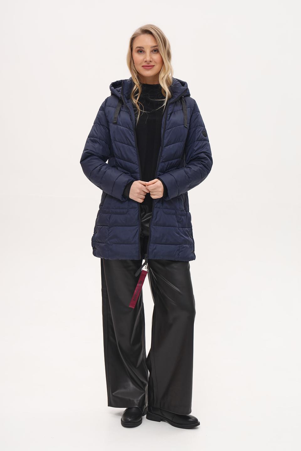 Куртка Lebek стеганая синяя