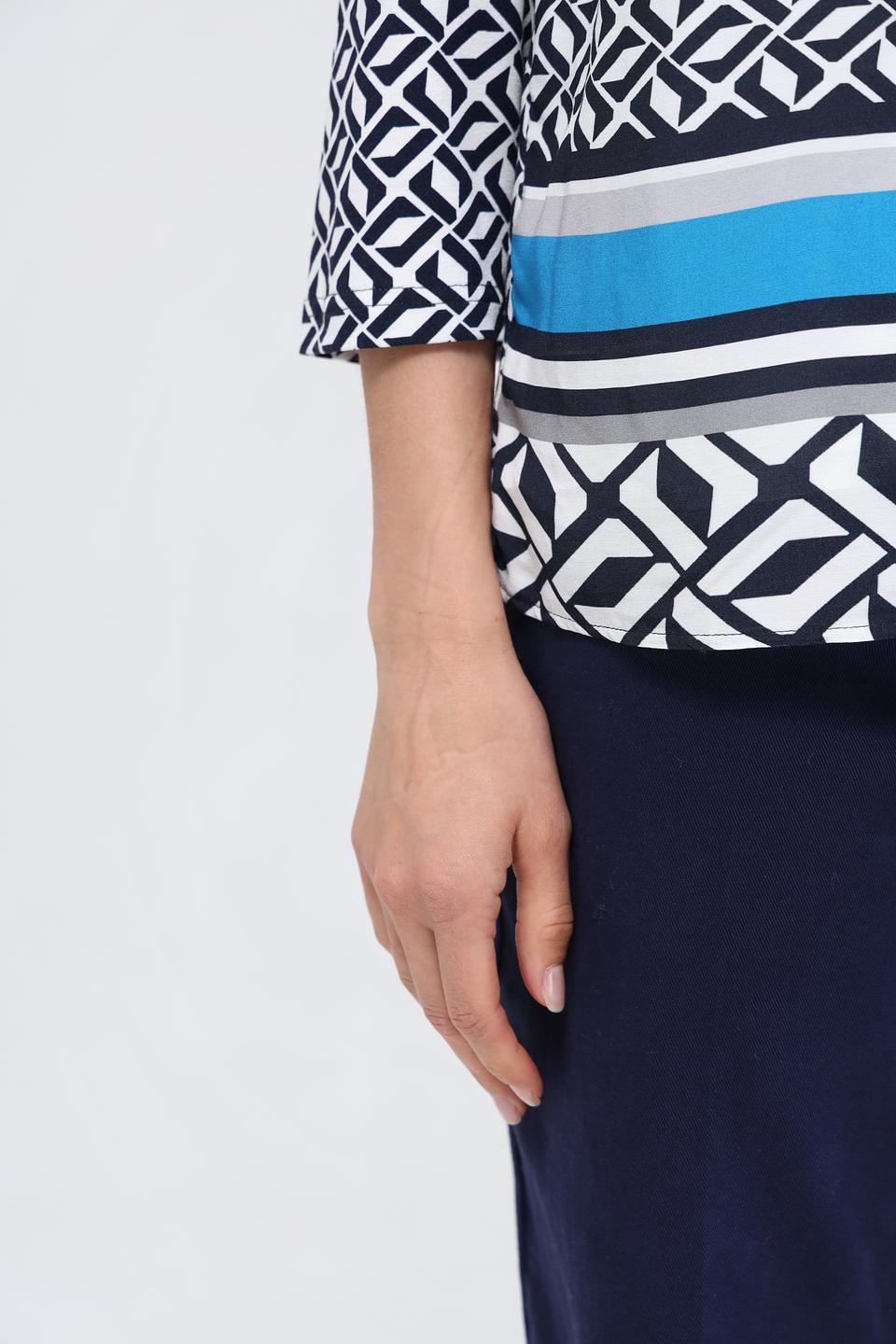 Блуза Frank Walder с принтом