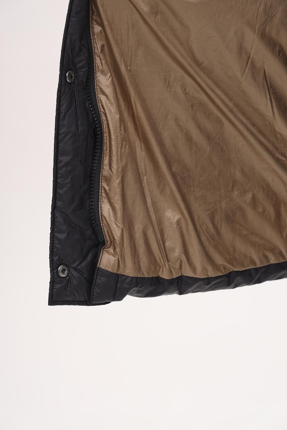 Куртка White Label чёрная стеганая