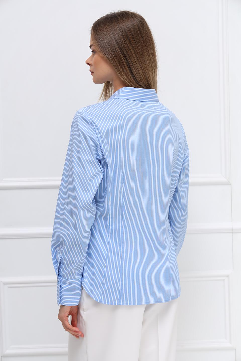 Рубашка Gerry Weber в полоску голубую