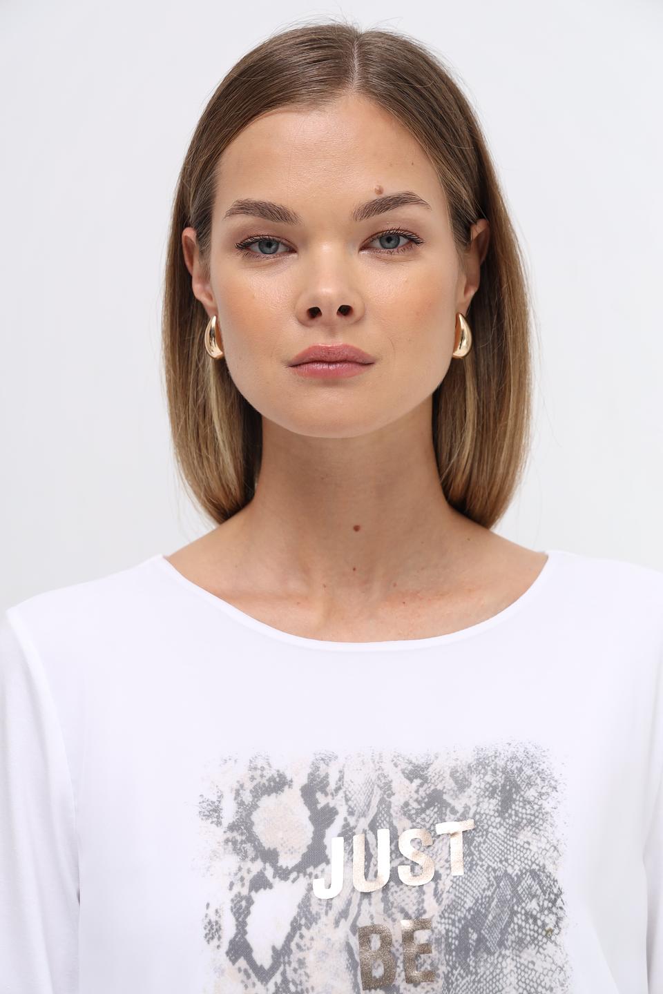 Блуза Bianca с принтом