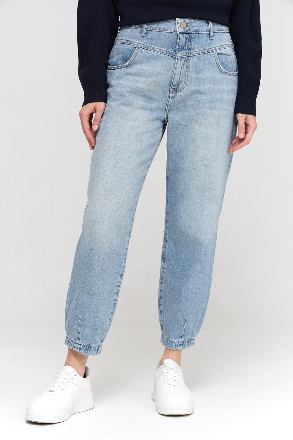 Джинсы Mom Fit Rich and Royal голубые