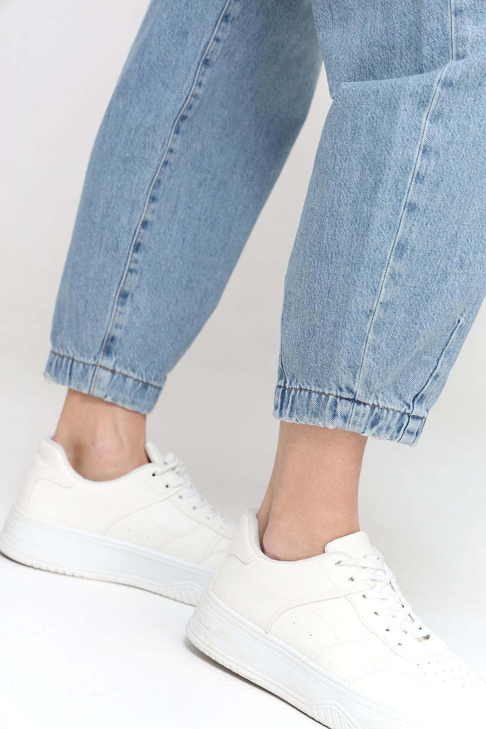 Джинсы Mom Fit Rich and Royal голубые