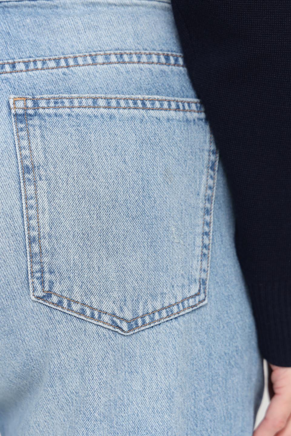 Джинсы Mom Fit Rich and Royal голубые