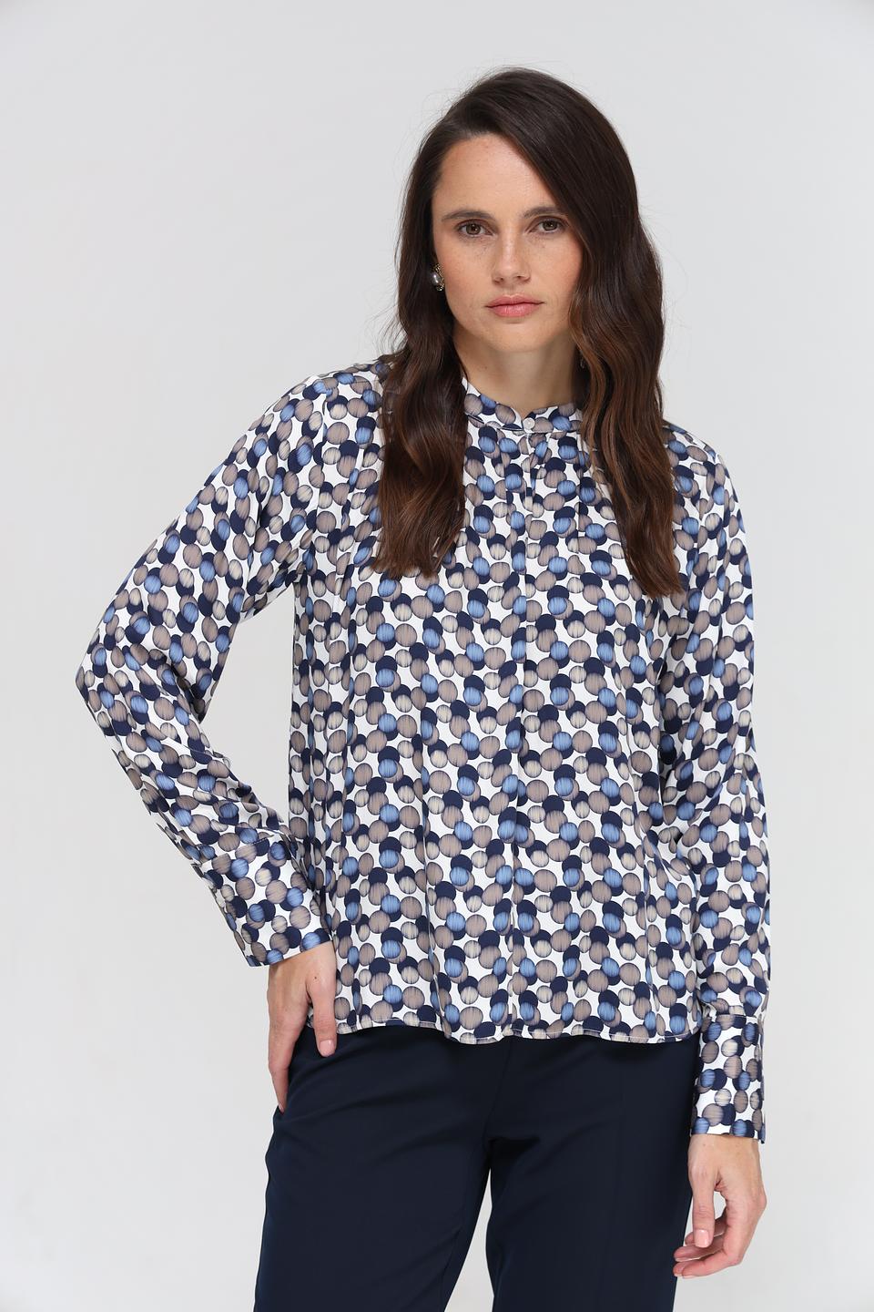 Блуза Bugatti с принтом