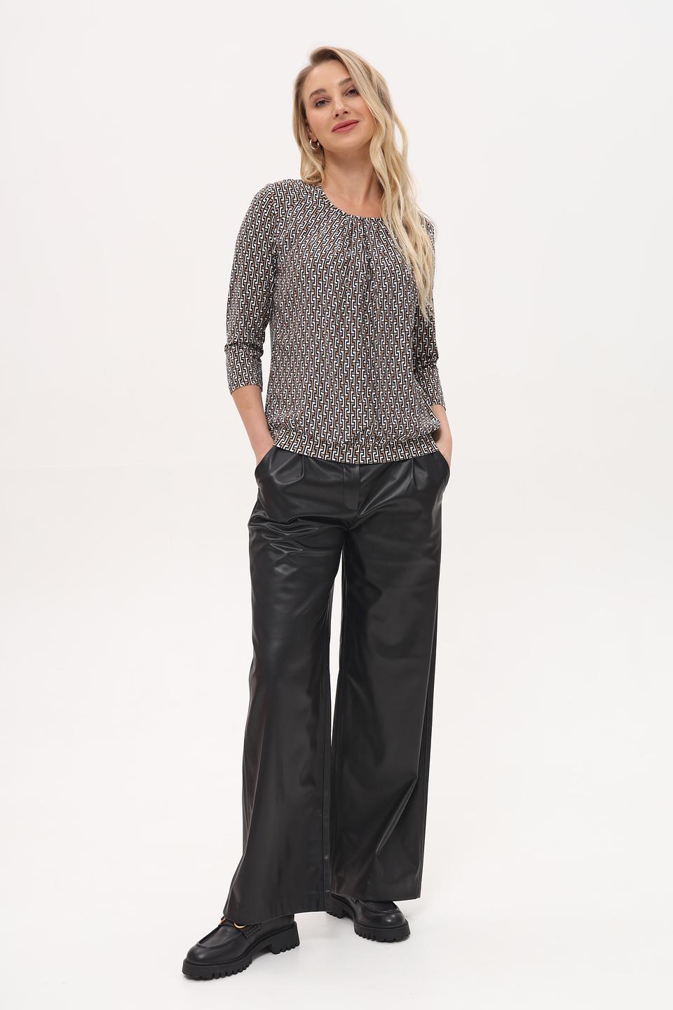 Блуза Frank Walder с геометрическим принтом