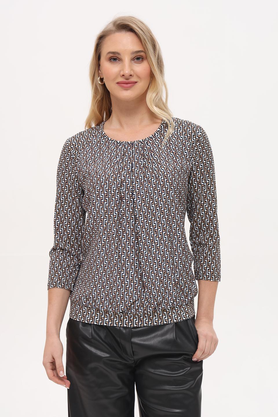 Блуза Frank Walder с геометрическим принтом