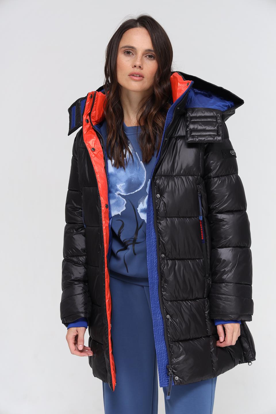 Куртка Betty Barclay чёрная стеганая