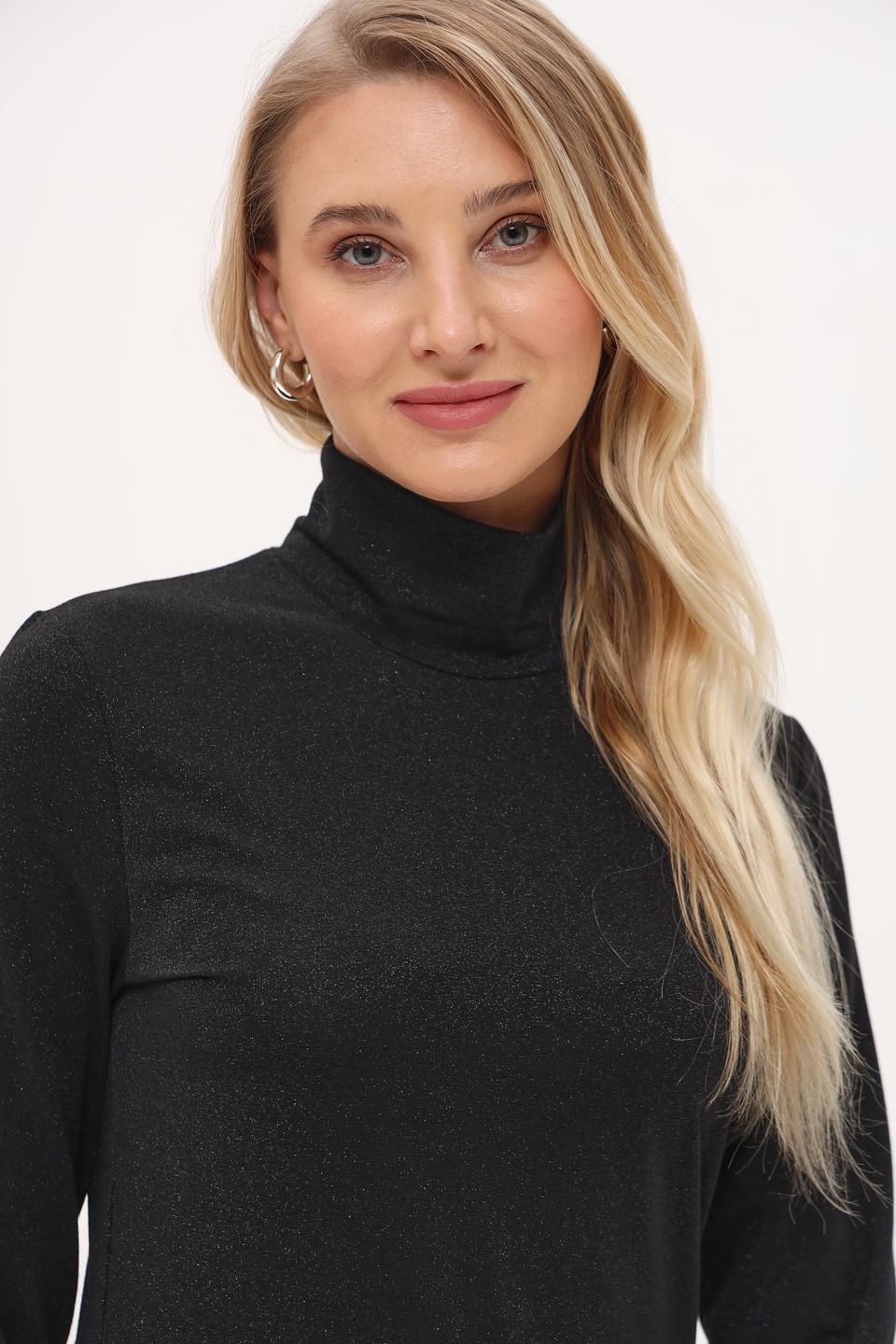 Футболка Marc Cain с пайетками чёрная