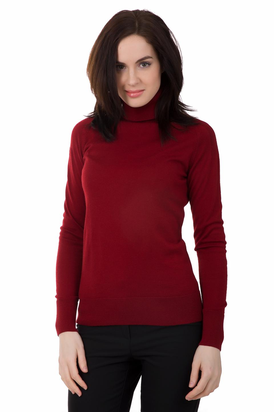 Водолазка Femme бордовая