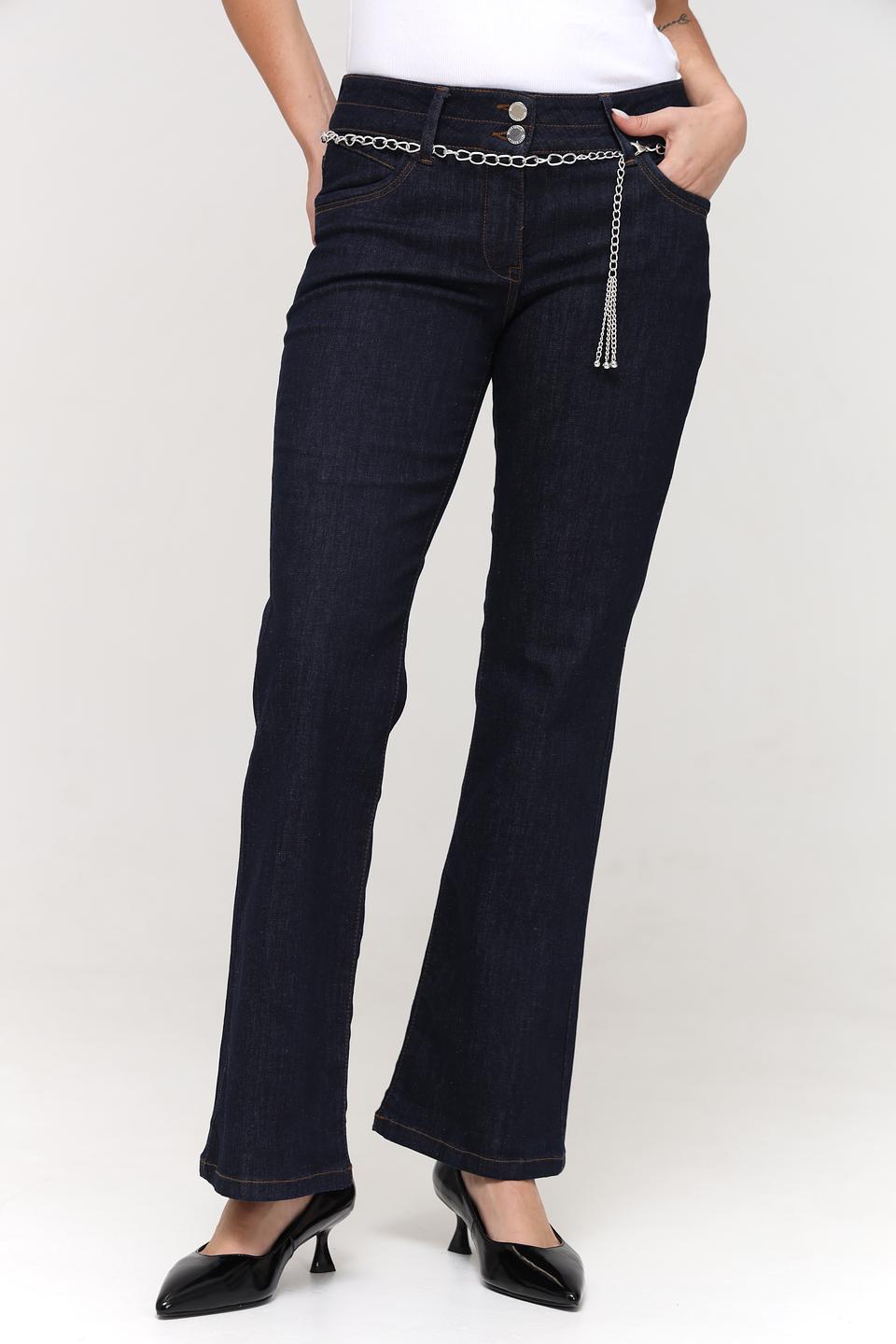 Джинсы клеш Betty Barclay с цепью