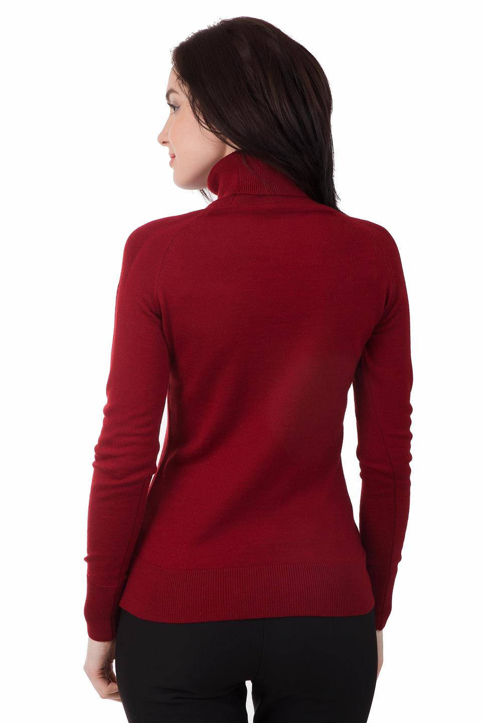 Водолазка Femme бордовая