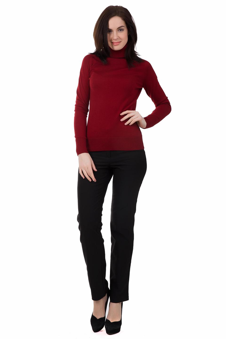 Водолазка Femme бордовая