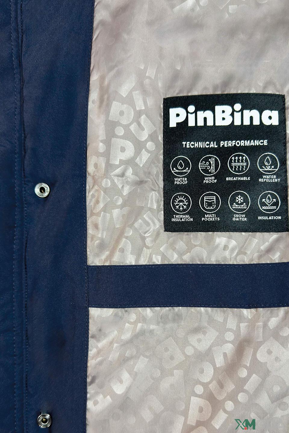 Пальто PinBina дет. синее