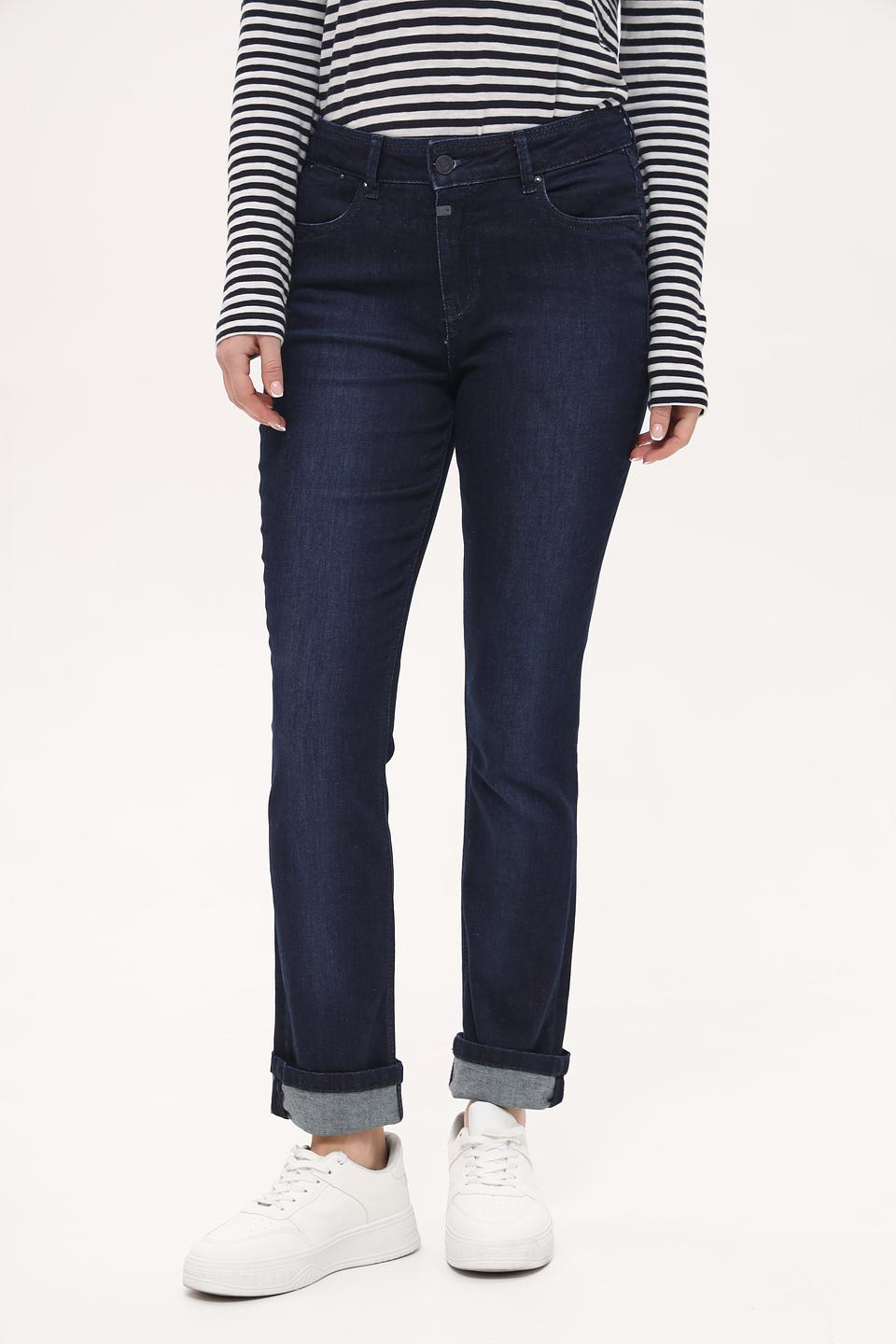 Джинсы Time Zone скинни тёмно-синие