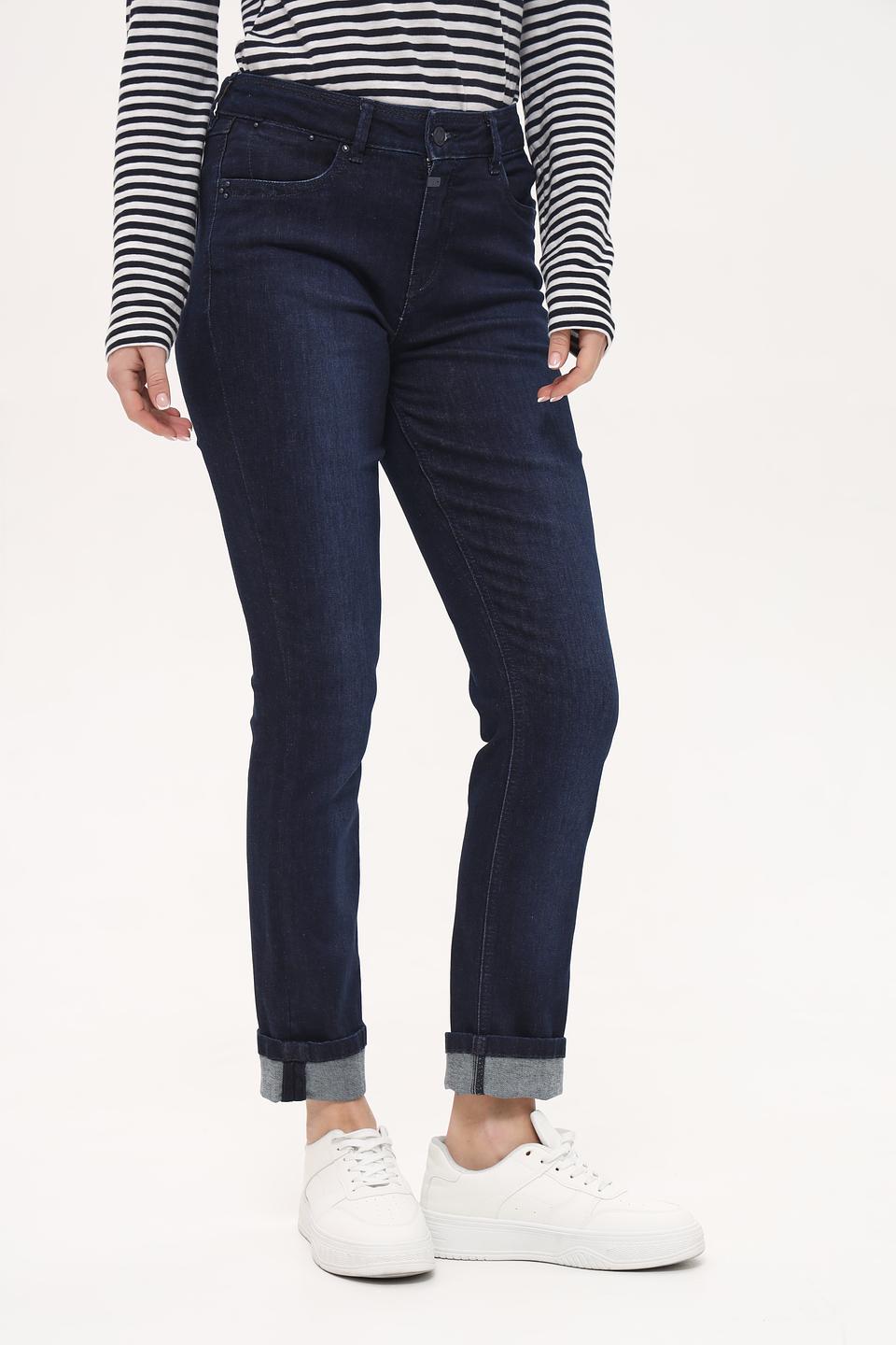 Джинсы Time Zone скинни тёмно-синие