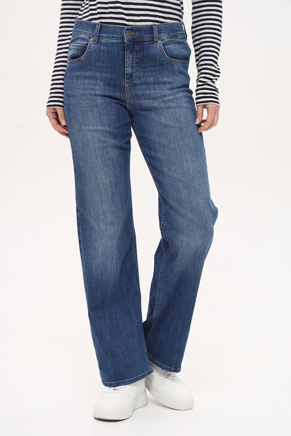 Джинсы Angels клеш синие