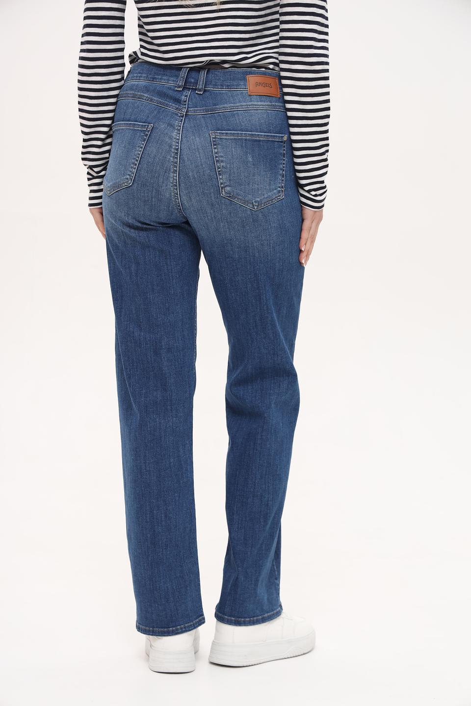 Джинсы Angels клеш синие