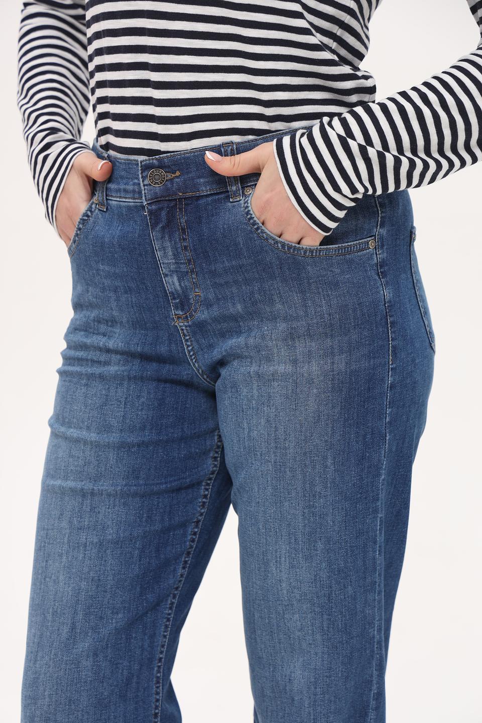 Джинсы Angels клеш синие