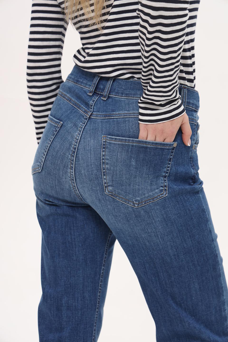 Джинсы Angels клеш синие