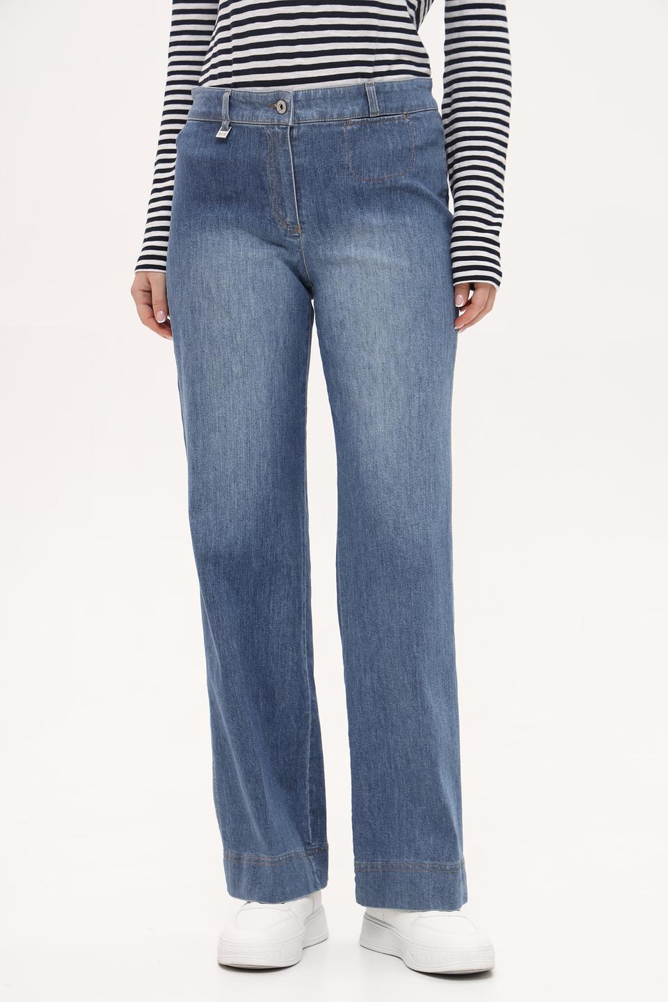 Джинсы Bianca клеш голубой