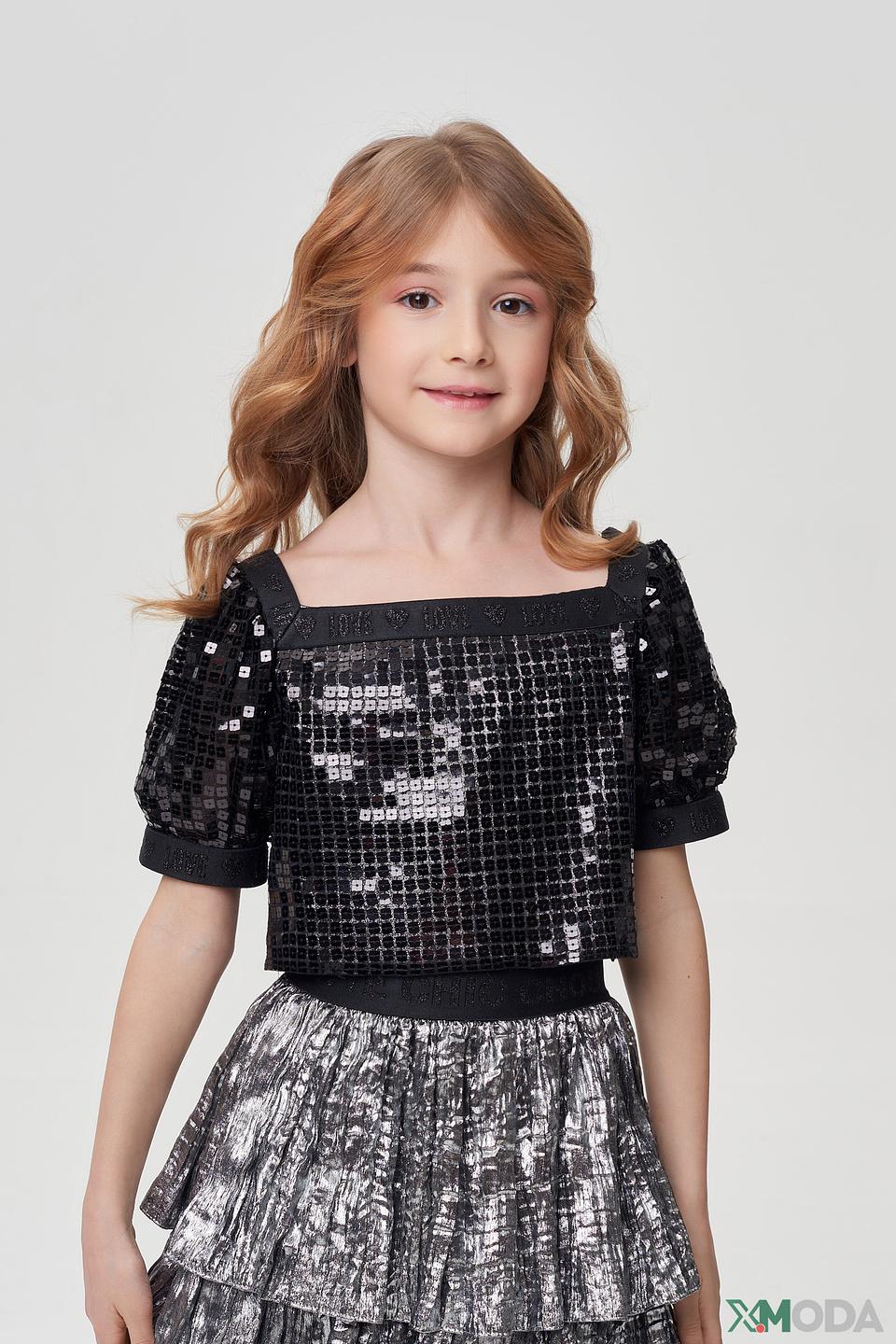 Блуза Choupette дев. с пайетками
