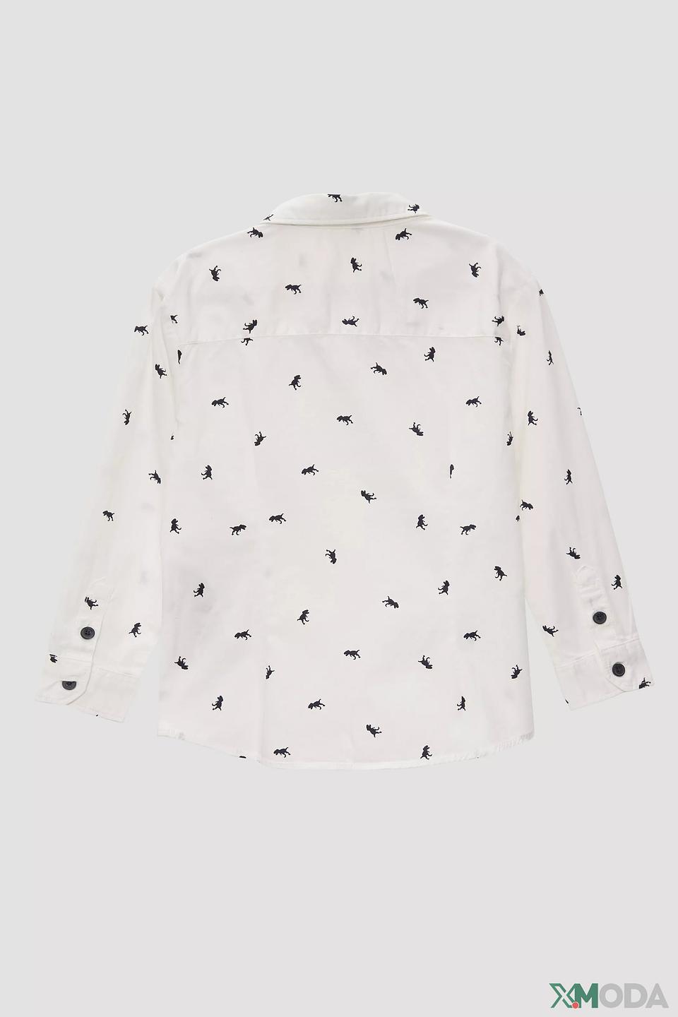 Рубашка с бабочкой s.Oliver белый