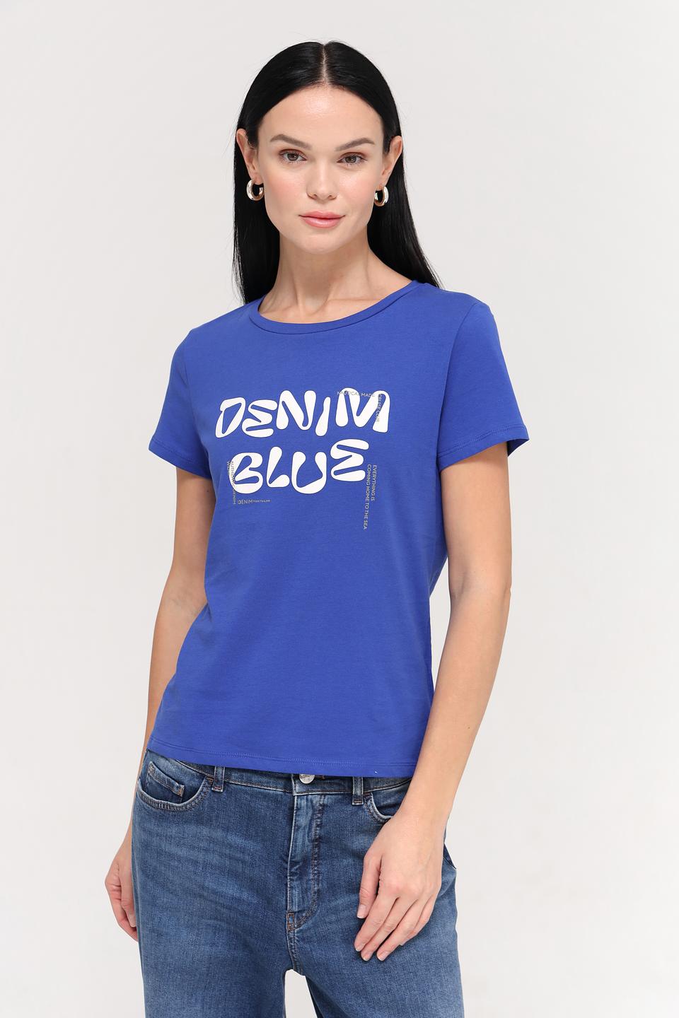 Футболка Tom Tailor denim синяя
