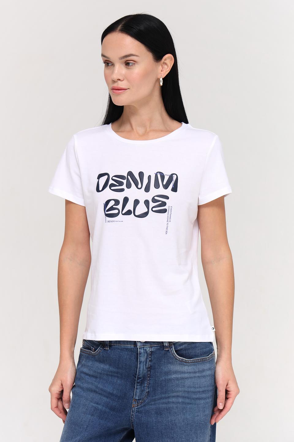 Футболка Tom Tailor denim white