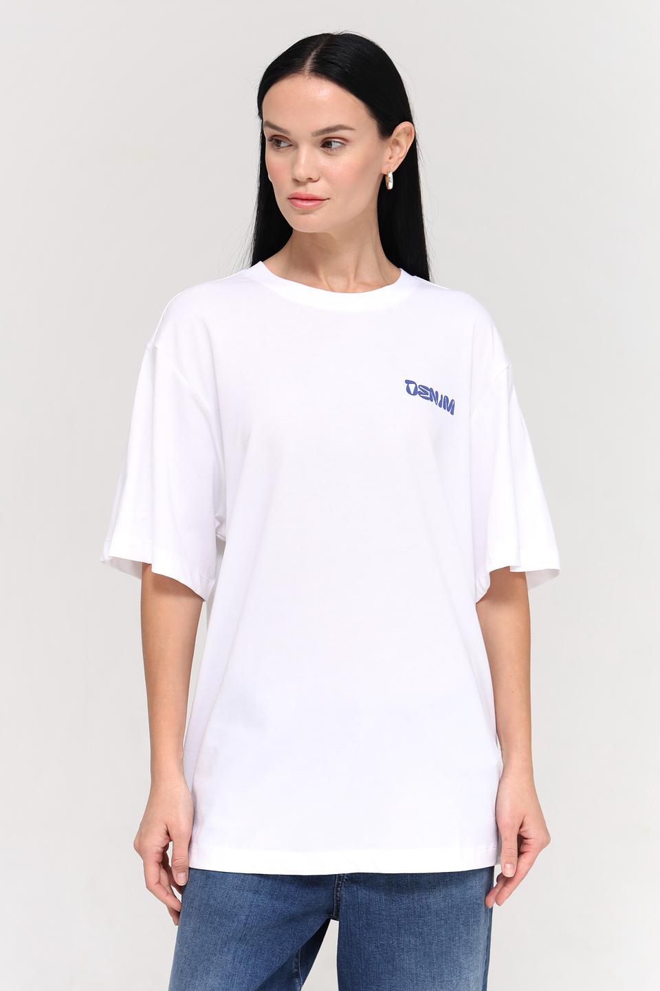 Футболка Tom Tailor denim белый