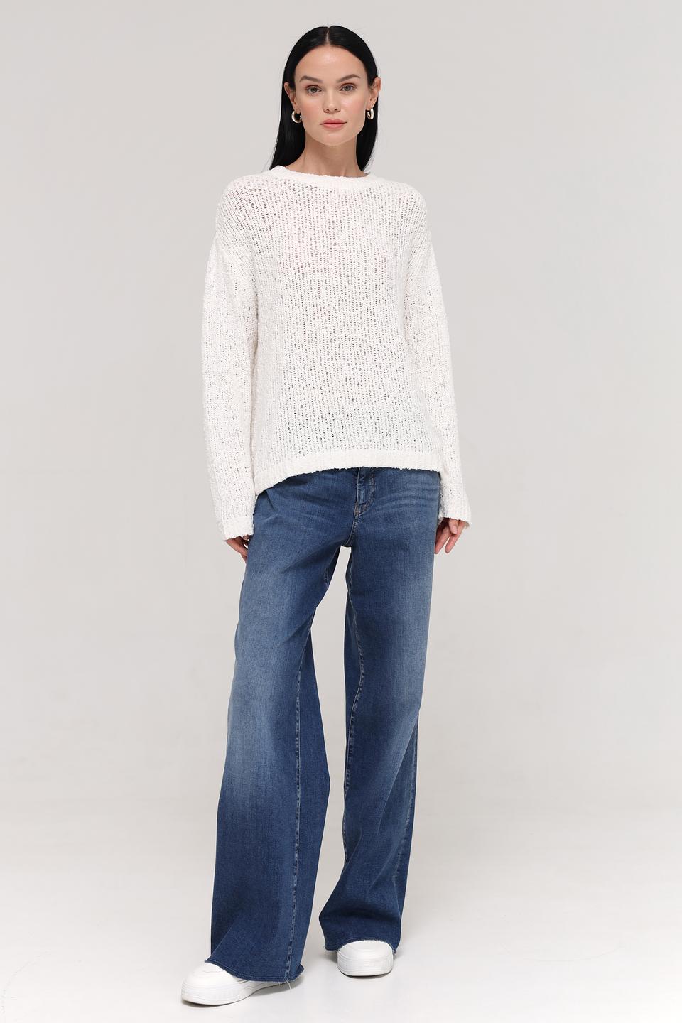 Пуловер Tom Tailor denim белый