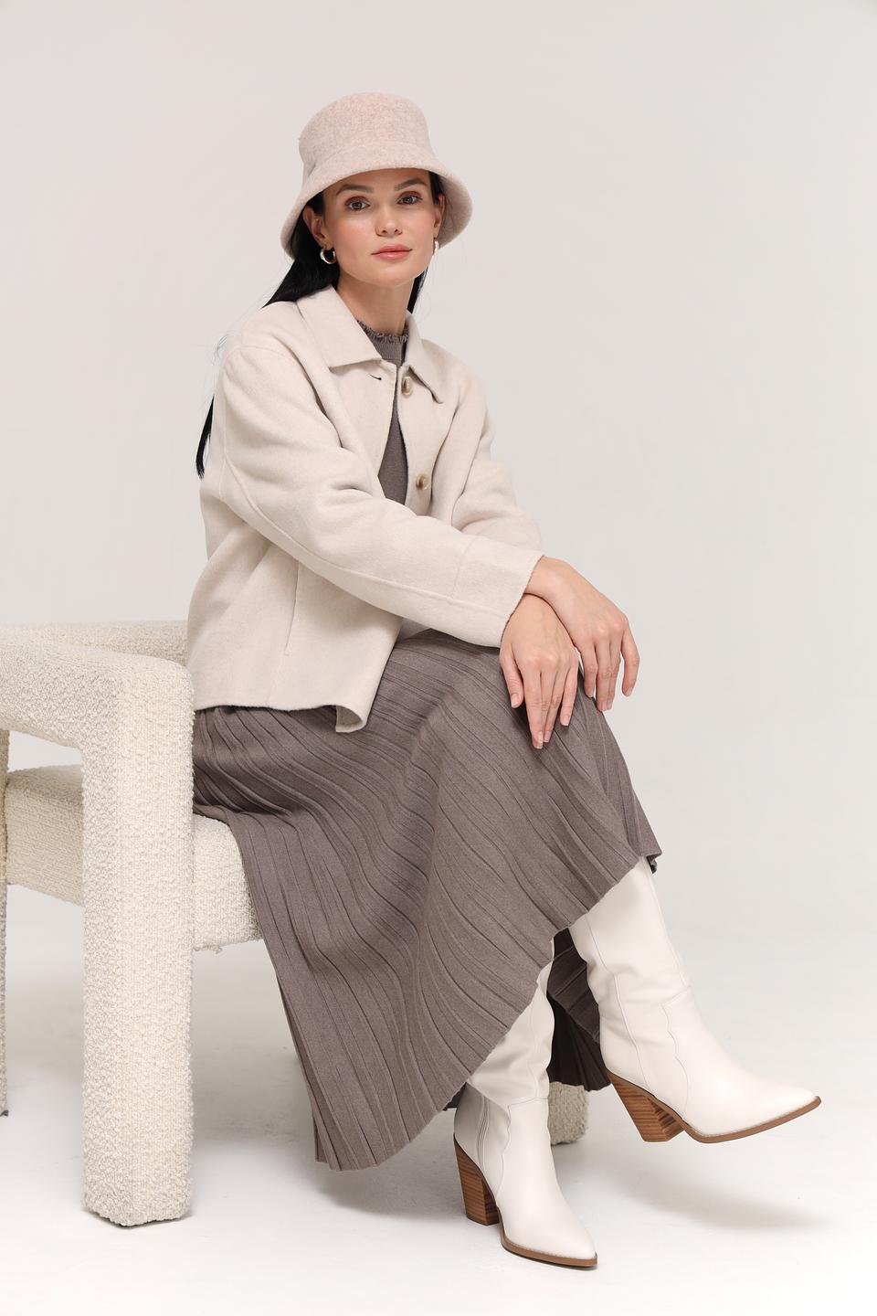 Шляпа Seeberger пудрово-розовая