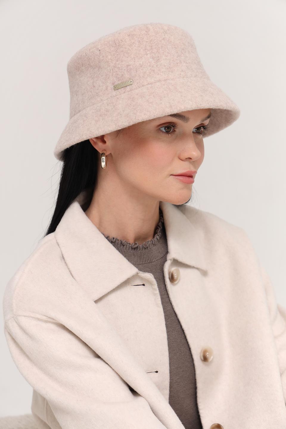 Шляпа Seeberger пудрово-розовая