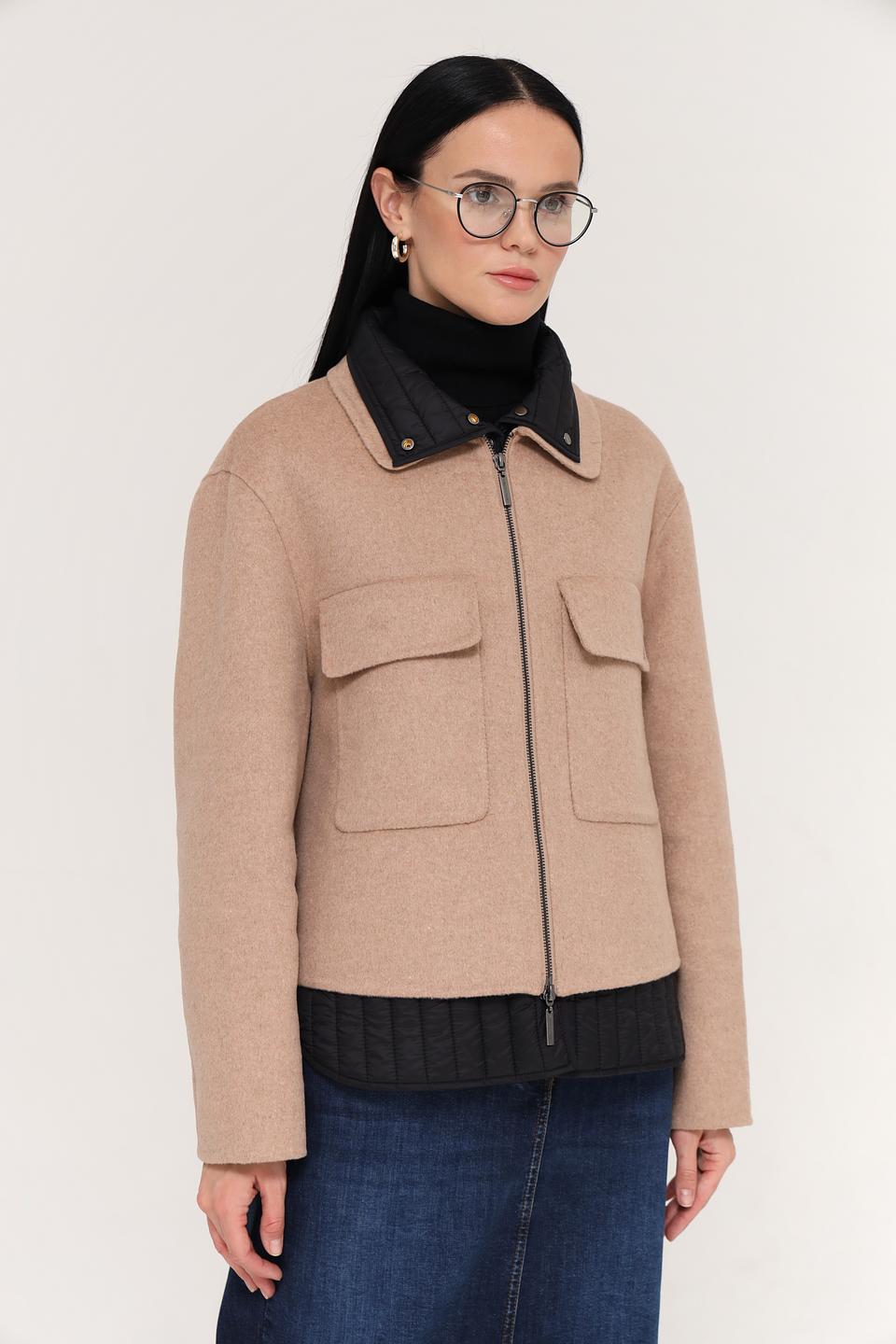 Куртка Frieda and Freddies стеганая бежевая